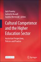 Cultural Competence and the Higher Education Sector