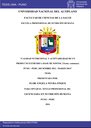 Calidad nutricional y aceptabilidad de un producto extruido a base de nostoc (Nostoc commune) Puno – Perú, diciembre 2013 - marzo 2014