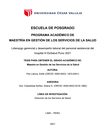 Liderazgo gerencial y desempeño laboral del personal asistencial del Hospital III EsSalud Puno 2021