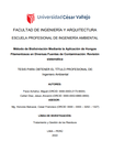 Método de biolixiviación mediante la aplicación de hongos filamentosos en diversas fuentes de contaminación: revisión sistemática