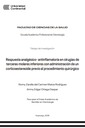 Respuesta analgésico- antinflamatoria en cirugías de terceras molares inferiores con administración de un corticoestereoide previo al procedimiento quirúrgico