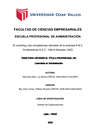 El coaching y las competencias laborales de la empresa R & C Contenedores S.A.C., Villa el Salvador, 2022