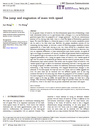 The jump and stagnation of mass with speed