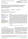Multifunctional fluorine-free superhydrophobic coating with flame-retardant, anti-icing, anti-corrosion, and oil–water separation properties