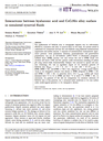 Interactions between hyaluronic acid and CoCrMo alloy surface in simulated synovial fluids