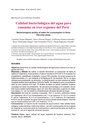 Calidad bacteriológica del agua para consumo en tres regiones del Perú