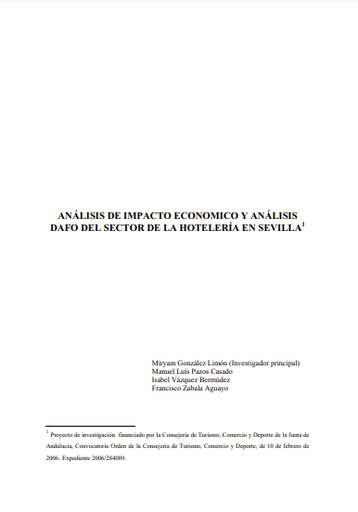 Análisis de impacto económico y análisis DAFO del sector de la hostelería en Sevilla