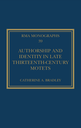 Authorship and Identity in Late Thirteenth-Century Motets