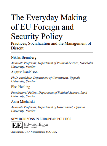 The Everyday Making of EU Foreign and Security Policy