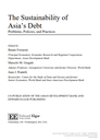 The Sustainability of Asia’s Debt