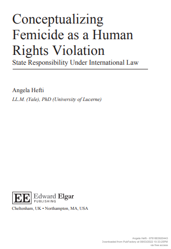 Conceptualizing Femicide as a Human Rights Violation