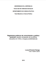 Regímenes políticos de conocimiento y política sectorial: estudio comparado de la política educativa en Chile y Uruguay postdictaduras
