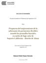 Propuesta del mejoramiento de la subrasante de pavimentos flexibles usando las geomallas biaxiales en suelos de bajo valor de Soporte California – distrito de Ahuac