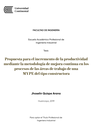 Propuesta para el incremento de la productividad mediante la metodología de mejora continua en los procesos de las áreas de trabajo de una MYPE del tipo constructora