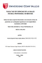 Índice de masa corporal relacionado a la evolución clínica de pacientes con cardiopatía isquémica en el Hospital María Auxiliadora. 2019-2020