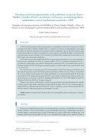 Prevalencia del enteroparasitismo en la población escolar de nuevo tumbes (tumbes, Perú), su relación con factores sociodemográficos, ambientales y con el rendimiento académico. 2009