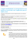 Coágulos intraluminales en postoperatorio de una hepaticoyeyunostomía: rara complicación para un rápido actuar