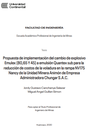 Propuesta de implementación del cambio de explosivo Emulex (80,65 y 45) a emulsión Quantex sub para la reducción de costos de la voladura en la rampa NV175 Nancy de la Unidad Minera Animón de Empresa Administradora Chungar S.A.C.