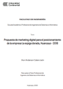 Propuesta de marketing digital para el posicionamiento de la empresa La Espiga Dorada Huancayo - 2018
