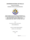 Efecto del sulfato de magnesio en la concentración de sacarosa en el jugo de tallo de saccharum officinarum l. variedades h32 y h38 “caña de azúcar”