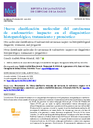 Nueva clasificación molecular del carcinoma de endometrio: impacto en el diagnóstico histopatológico, tratamiento y pronóstico