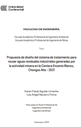 Propuesta de diseño del sistema de tratamiento para reusar aguas residuales industriales generadas por la actividad minera en la Cantera Encanto Blanco, Chongos Alto - 2021