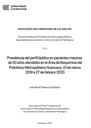 Prevalencia del perfil lipídico en pacientes mayores de 50 años atendidos en el Área de Bioquímica del Policlínico Metropolitano Huancayo, 01 de marzo 2019 a 27 de febrero 2020