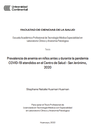 Prevalencia de anemia en niños antes y durante la pandemia COVID-19 atendidos en el Centro de Salud - San Jerónimo, 2020