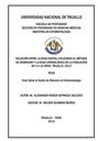 Relación entre la edad dental utilizando el método de demirjian y la edad cronológica en la población de 4 a 16 años. Trujillo, 2012