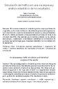 Simulación del tráfico en una vía expresa y análisis estadístico de los resultados