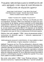 Propuesta metodológica para la identificación del valor agregado como input de Lean Services, en instituciones de educación superior