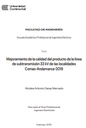 Mejoramiento de la calidad del producto de la línea de subtransmisión 33 kV de las localidades Comas-Andamarca-2019