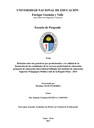 Relación entre las prácticas pre-profesionales y la calidad de la formación de los estudiantes de la carrera profesional de educación primaria de educación intercultural bilingüe del Instituto de Educación Superior Pedagógico Público Juli de la Región Puno - 2015