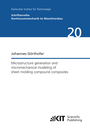 Microstructure generation and micromechanical modeling of sheet molding compound composites