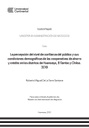 La percepción del nivel de confianza del público y sus condiciones demográficas de las cooperativas de ahorro y crédito en los distritos de Huancayo, El Tambo y Chilca. 2019