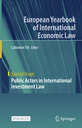 Public Actors in International Investment Law