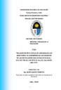 "Relación entre el estilo de liderazgo de los directores y el desempeño de los docentes en las Instituciones Estatales - 2do. Sector del distrito de Villa El Salvador, Lima 2013"