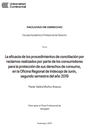 La eficacia de los procedimientos de conciliación por reclamos realizados por parte de los consumidores para la protección de sus derechos de consumo, en la Oficina Regional de Indecopi de Junín, segundo semestre del año 2019