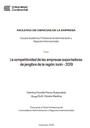 La competitividad de las empresas exportadoras de jengibre de la región Junín - 2019