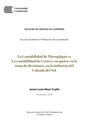 La contabilidad de Throughput vs la contabilidad de Costos y su aporte en la toma de decisiones, en la industria del Calzado el Sol