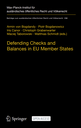 Defending Checks and Balances in EU Member States