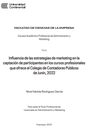 Influencia de las estrategias de marketing en la captación de participantes en los cursos profesionales que ofrece el Colegio de Contadores Públicos de Junín, 2022