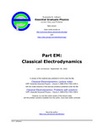 Part EM: Classical Electrodynamics