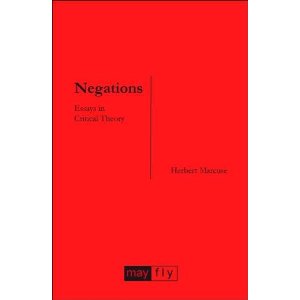 Negations: essays in critical theory