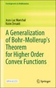 A Generalization of Bohr-Mollerup's Theorem for Higher Order Convex Functions