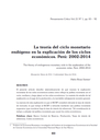 La teoría del ciclo monetario endógeno en la explicación de los ciclos económicos. Perú: 2002-2014 Autores/as