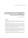 Una apreciación a la comercialización de la producción minero metalúrgica en el Perú, periodo 1970-2010