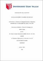 Estrés laboral y su relación con la dispepsia funcional en trabajadores administrativos