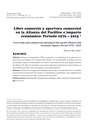 Libre comercio y apertura comercial en la Alianza del Pacífico e impacto económico: Periodo 1970 - 2015