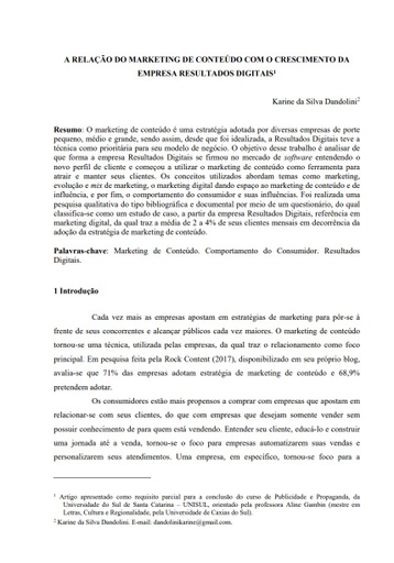 A relação do marketing de conteúdo com o crescimento da empresa Resultados Digitais